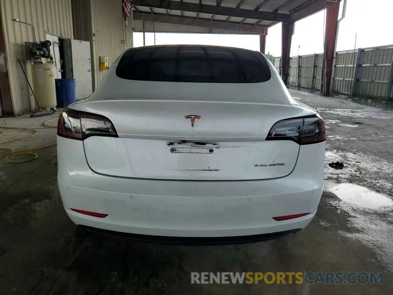 6 fotografías del automóvil dañado 5YJ3E1EB0KF513168 TESLA MODEL 3 2019
