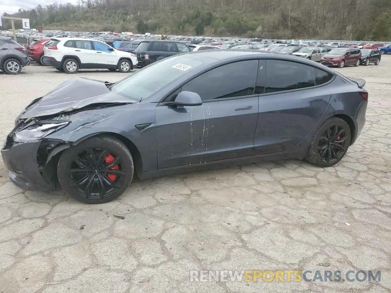 1 fotografías del automóvil dañado 5YJ3E1EB0KF530018 TESLA MODEL 3 2019