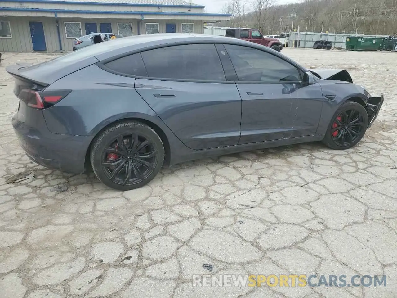 3 fotografías del automóvil dañado 5YJ3E1EB0KF530018 TESLA MODEL 3 2019