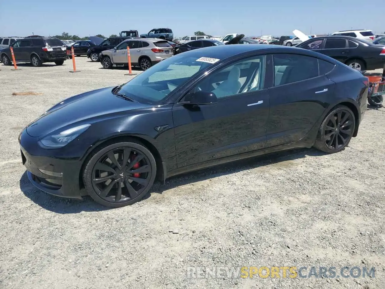 1 fotografías del automóvil dañado 5YJ3E1EB1KF231735 TESLA MODEL 3 2019