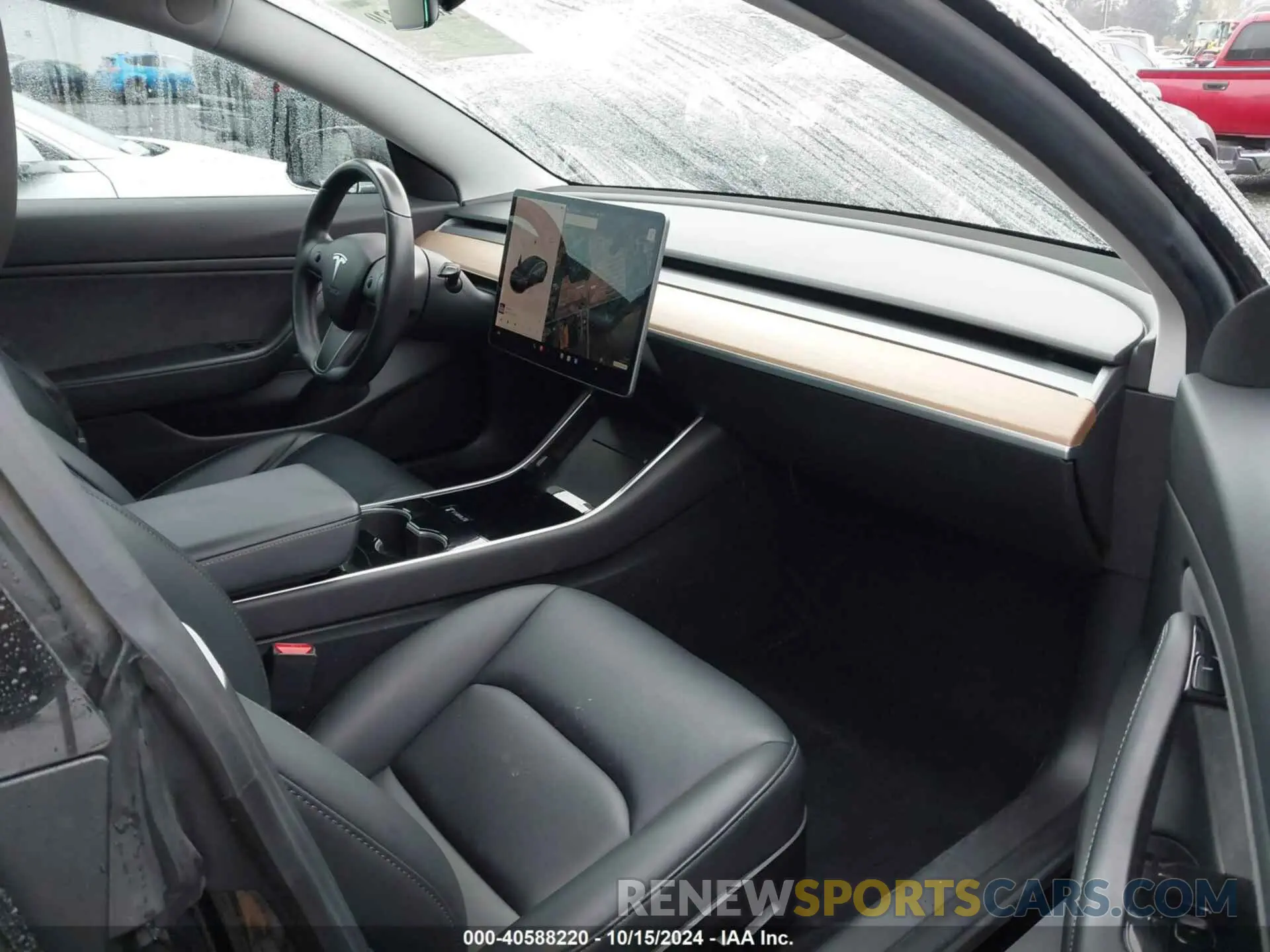 5 fotografías del automóvil dañado 5YJ3E1EB1KF385779 TESLA MODEL 3 2019