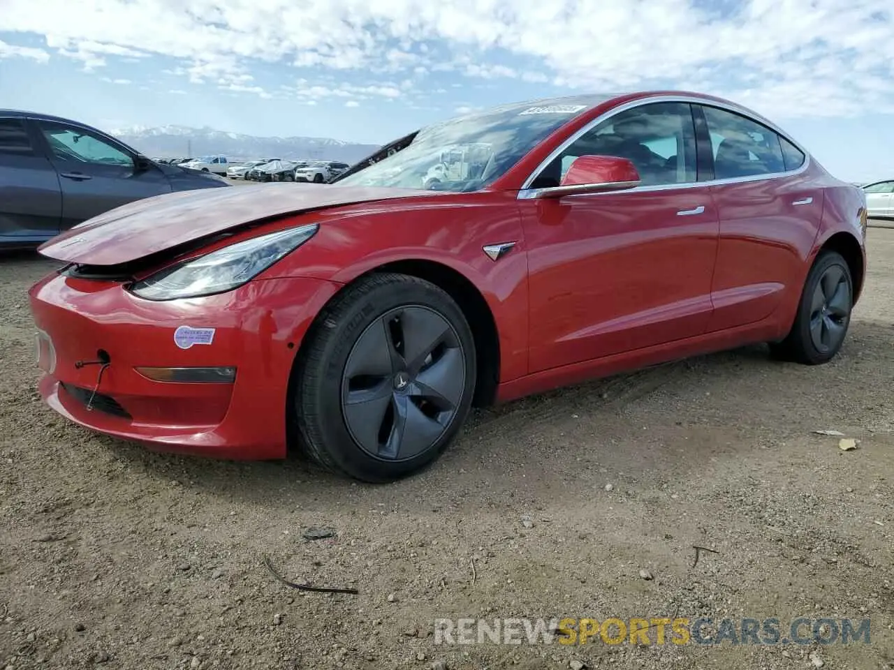 1 fotografías del automóvil dañado 5YJ3E1EB1KF387273 TESLA MODEL 3 2019
