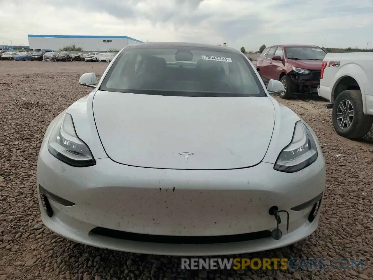 5 fotografías del automóvil dañado 5YJ3E1EB1KF387967 TESLA MODEL 3 2019