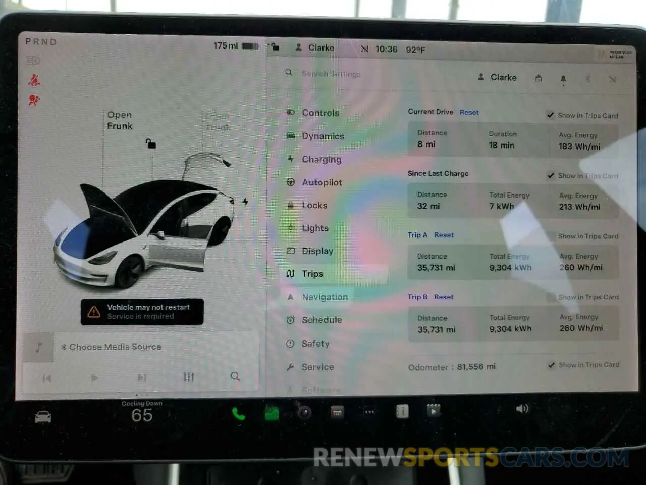 9 fotografías del automóvil dañado 5YJ3E1EB1KF387967 TESLA MODEL 3 2019