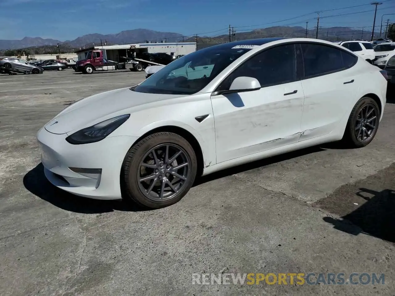 1 fotografías del automóvil dañado 5YJ3E1EB1KF433510 TESLA MODEL 3 2019