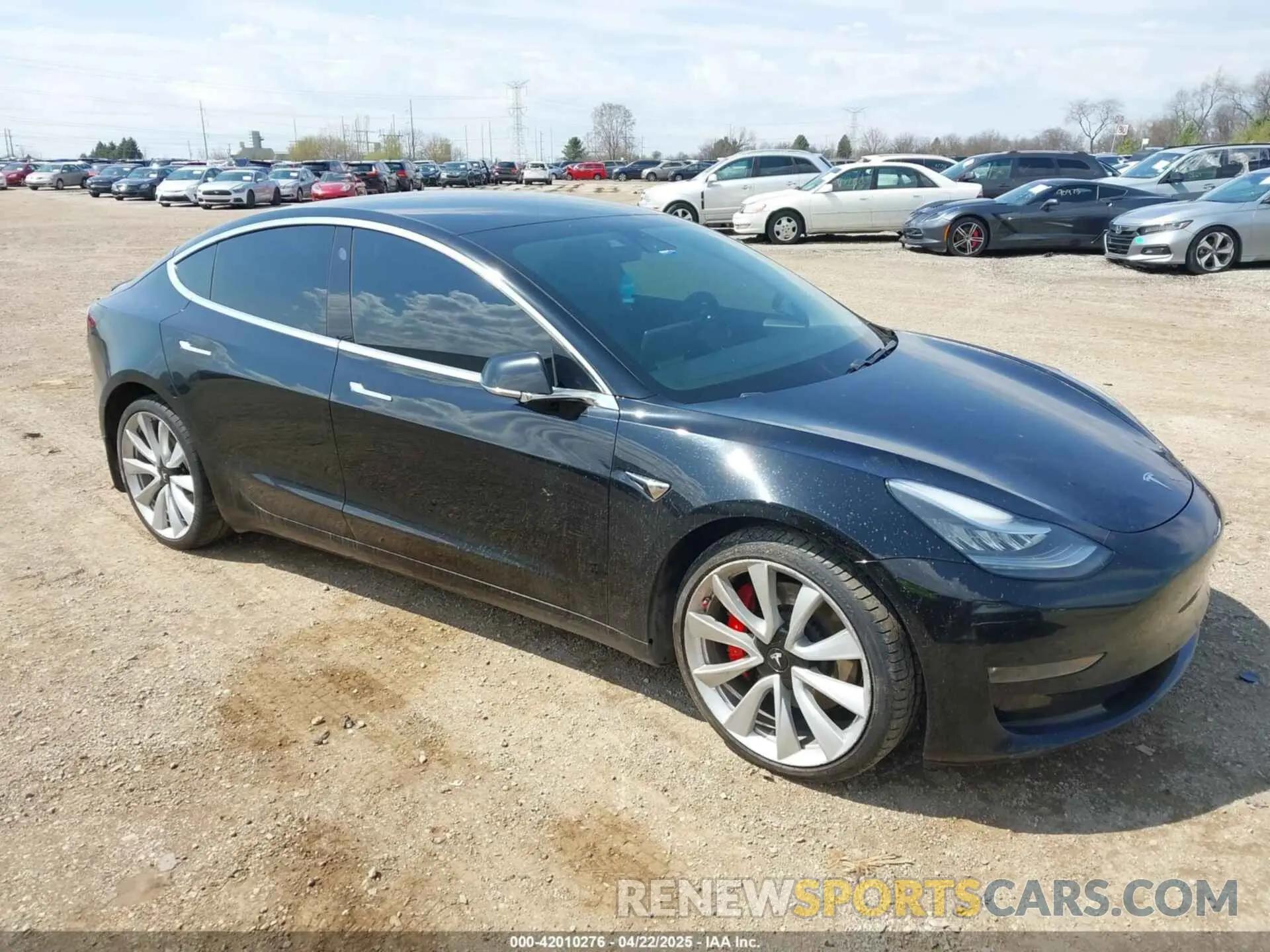 1 fotografías del automóvil dañado 5YJ3E1EB1KF438335 TESLA MODEL 3 2019
