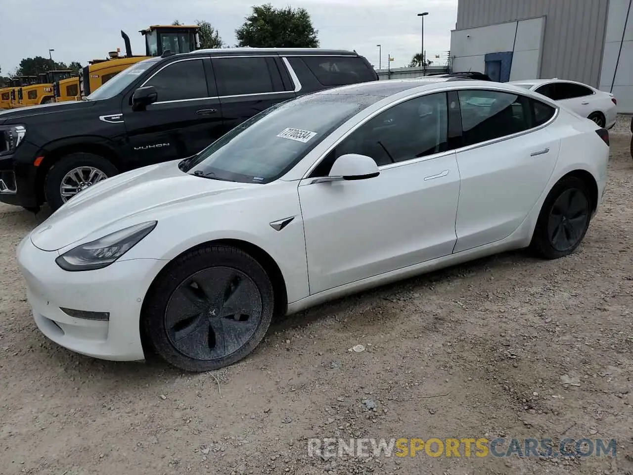 1 fotografías del automóvil dañado 5YJ3E1EB1KF493805 TESLA MODEL 3 2019