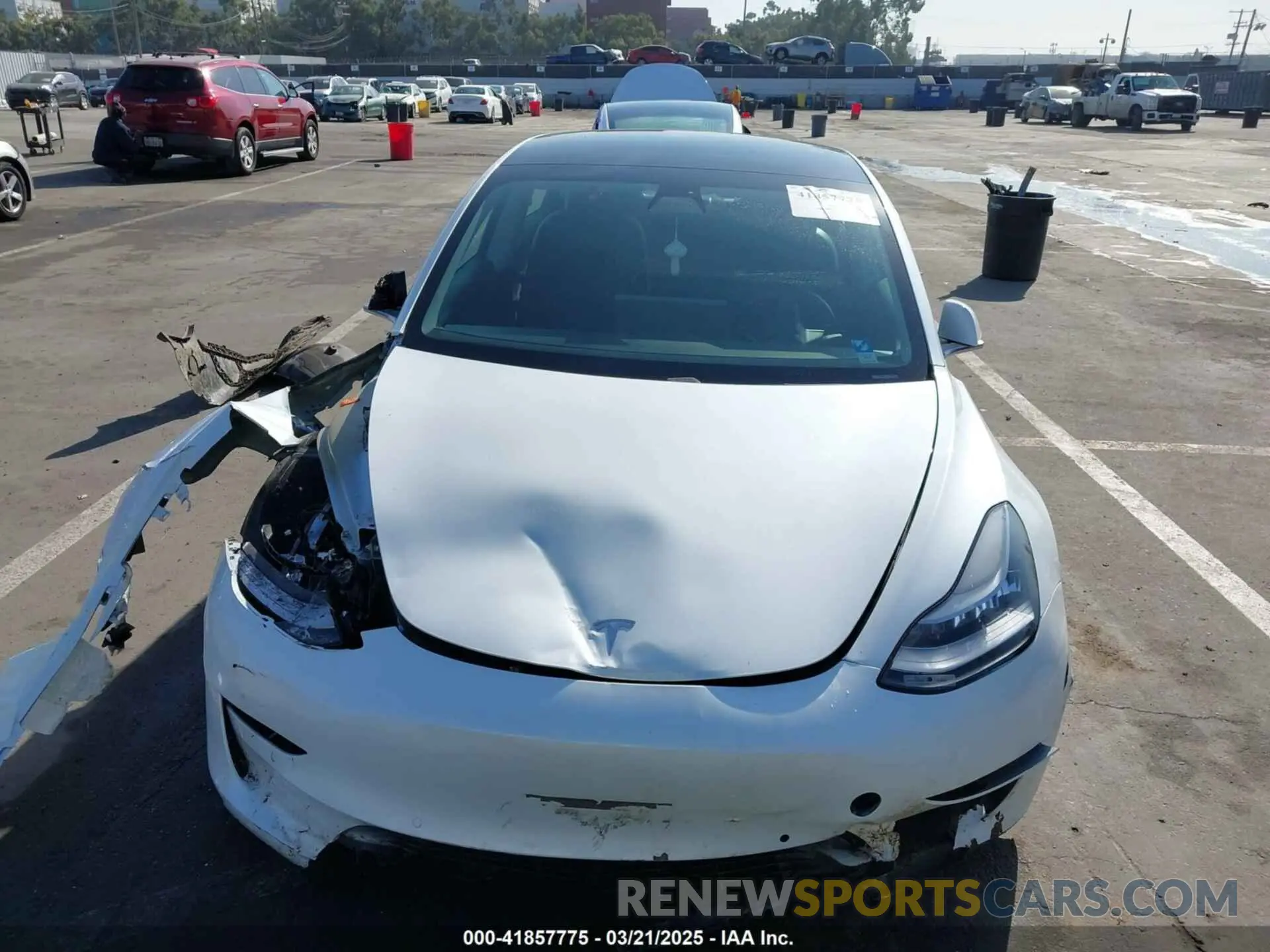 11 fotografías del automóvil dañado 5YJ3E1EB1KF510912 TESLA MODEL 3 2019