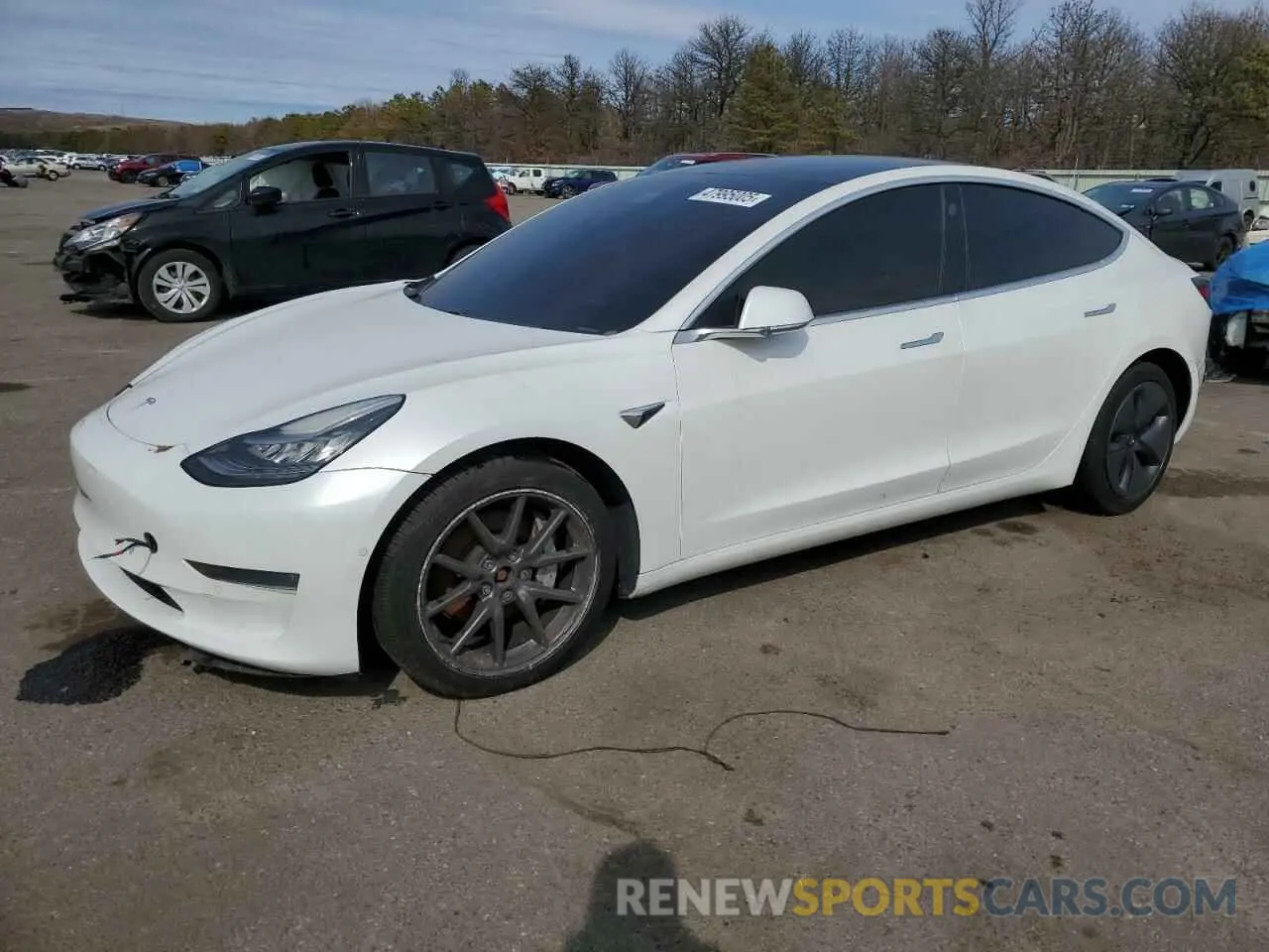 1 fotografías del automóvil dañado 5YJ3E1EB1KF513454 TESLA MODEL 3 2019