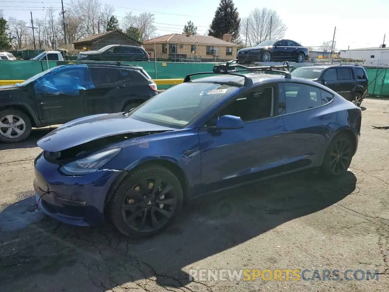 1 fotografías del automóvil dañado 5YJ3E1EB1KF521716 TESLA MODEL 3 2019