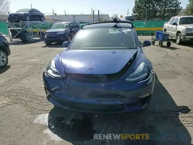 11 fotografías del automóvil dañado 5YJ3E1EB1KF521716 TESLA MODEL 3 2019