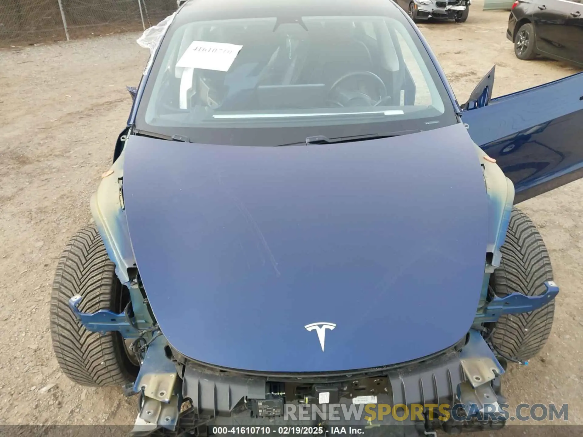 10 fotografías del automóvil dañado 5YJ3E1EB2KF194209 TESLA MODEL 3 2019