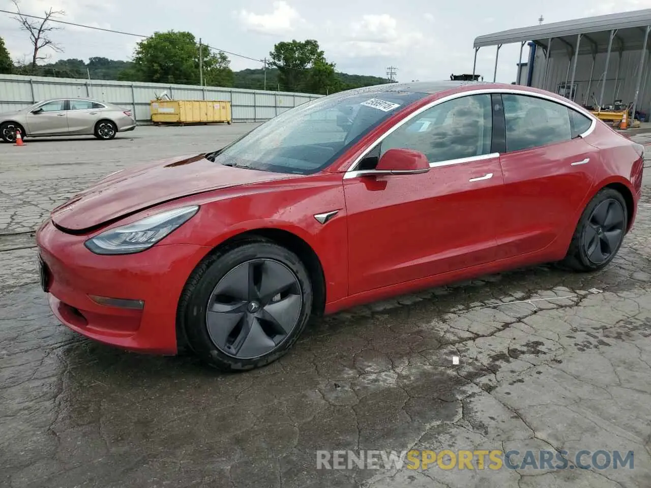 1 fotografías del automóvil dañado 5YJ3E1EB2KF210523 TESLA MODEL 3 2019