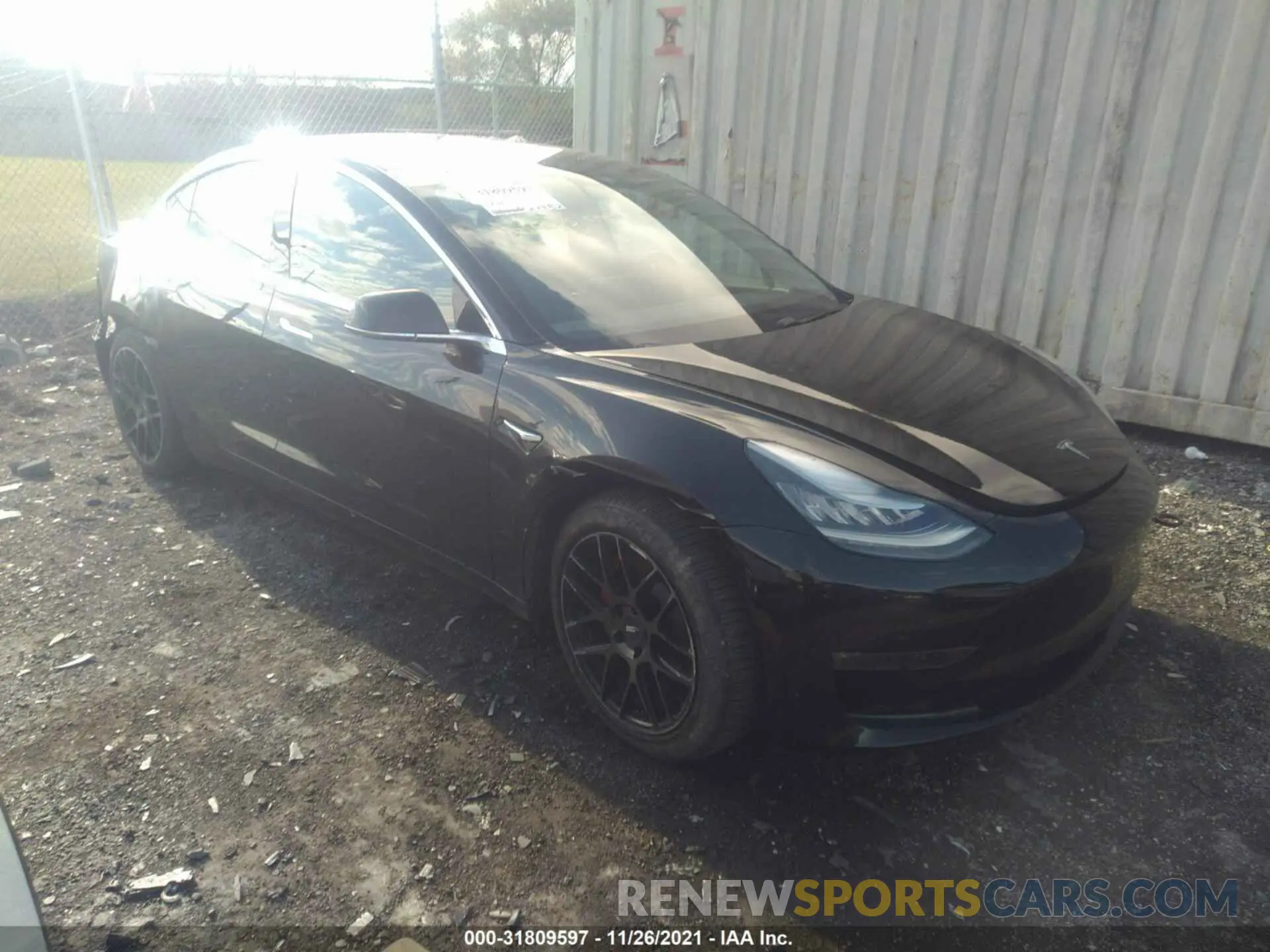 1 fotografías del automóvil dañado 5YJ3E1EB2KF213969 TESLA MODEL 3 2019
