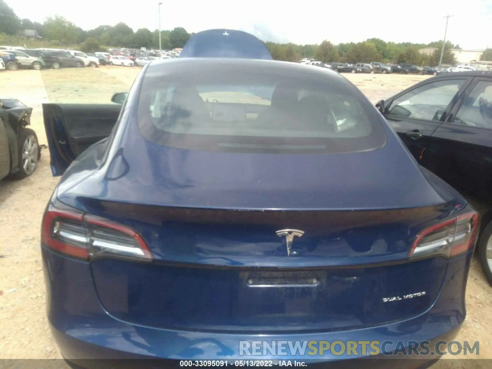 10 fotografías del automóvil dañado 5YJ3E1EB2KF359482 TESLA MODEL 3 2019