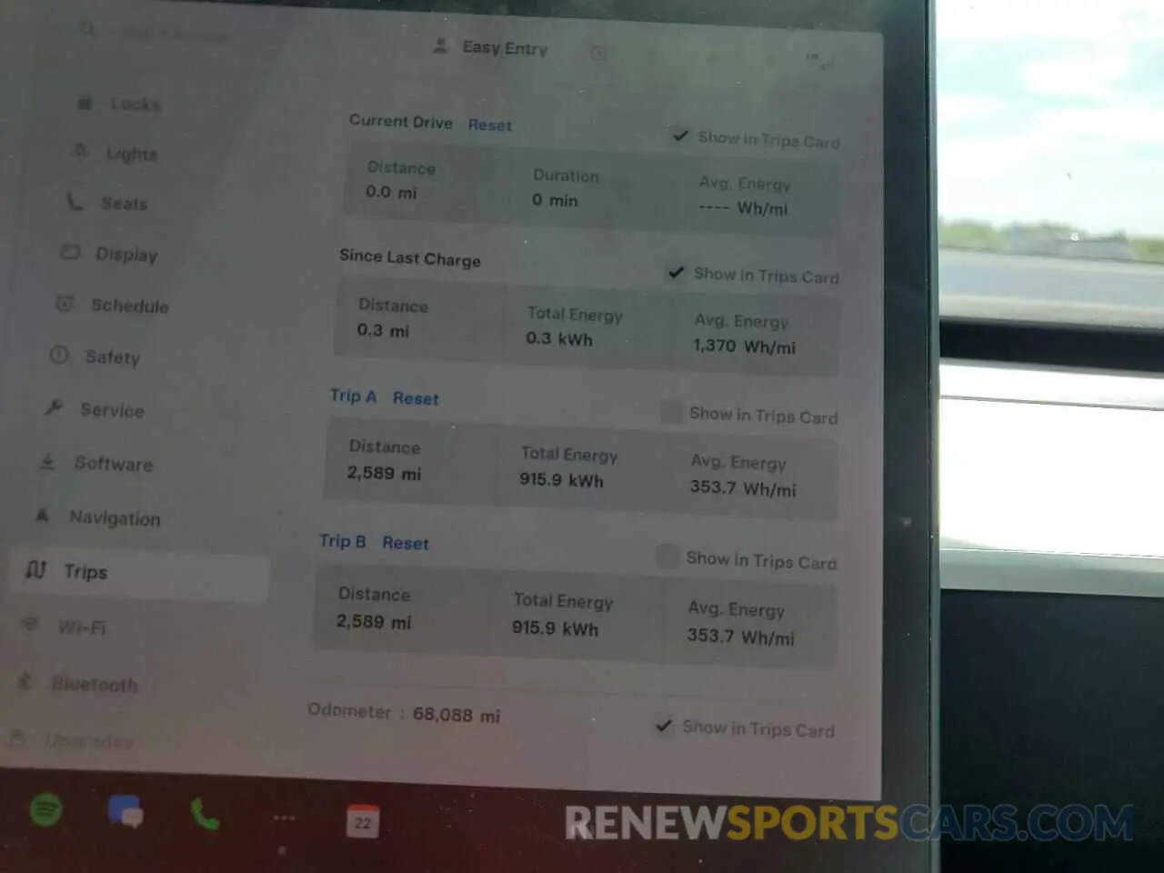 9 fotografías del automóvil dañado 5YJ3E1EB2KF391185 TESLA MODEL 3 2019