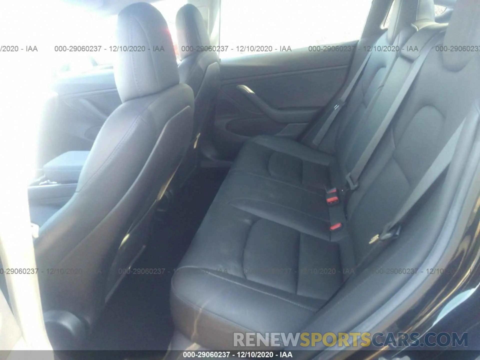 8 fotografías del automóvil dañado 5YJ3E1EB2KF413265 TESLA MODEL 3 2019