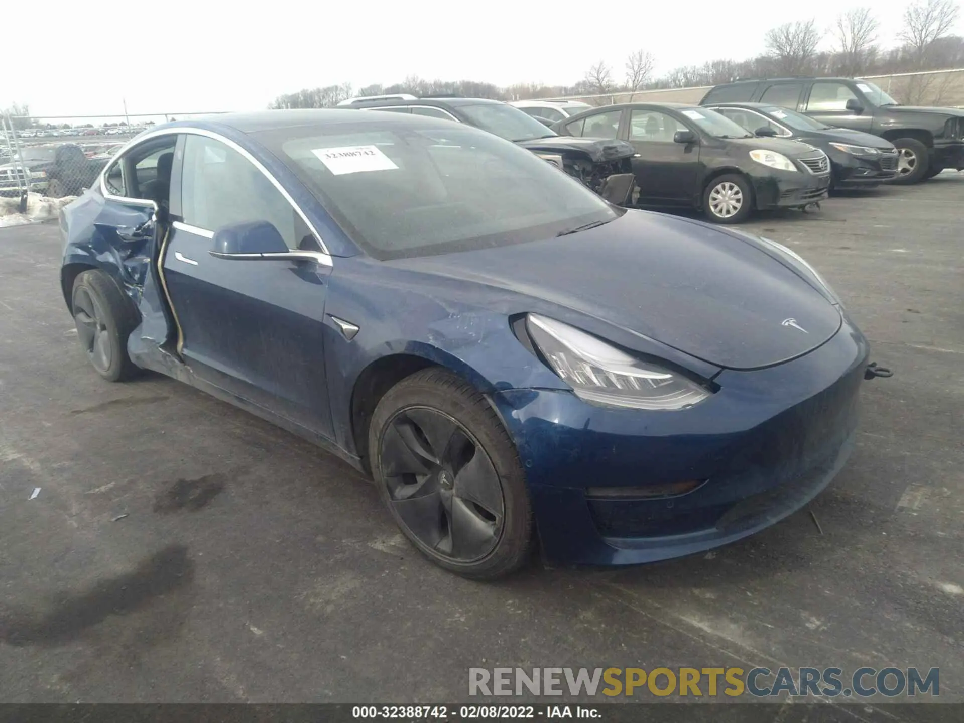 1 fotografías del automóvil dañado 5YJ3E1EB2KF418305 TESLA MODEL 3 2019