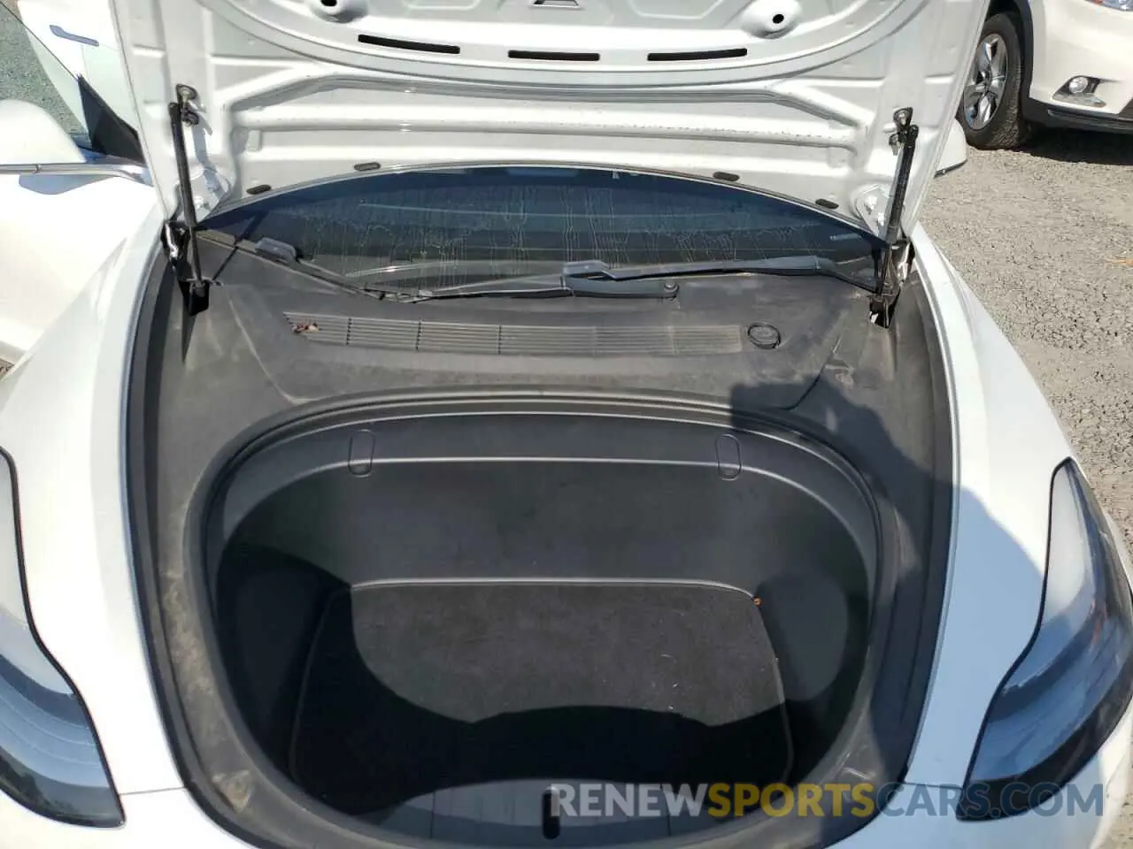 11 fotografías del automóvil dañado 5YJ3E1EB2KF442345 TESLA MODEL 3 2019