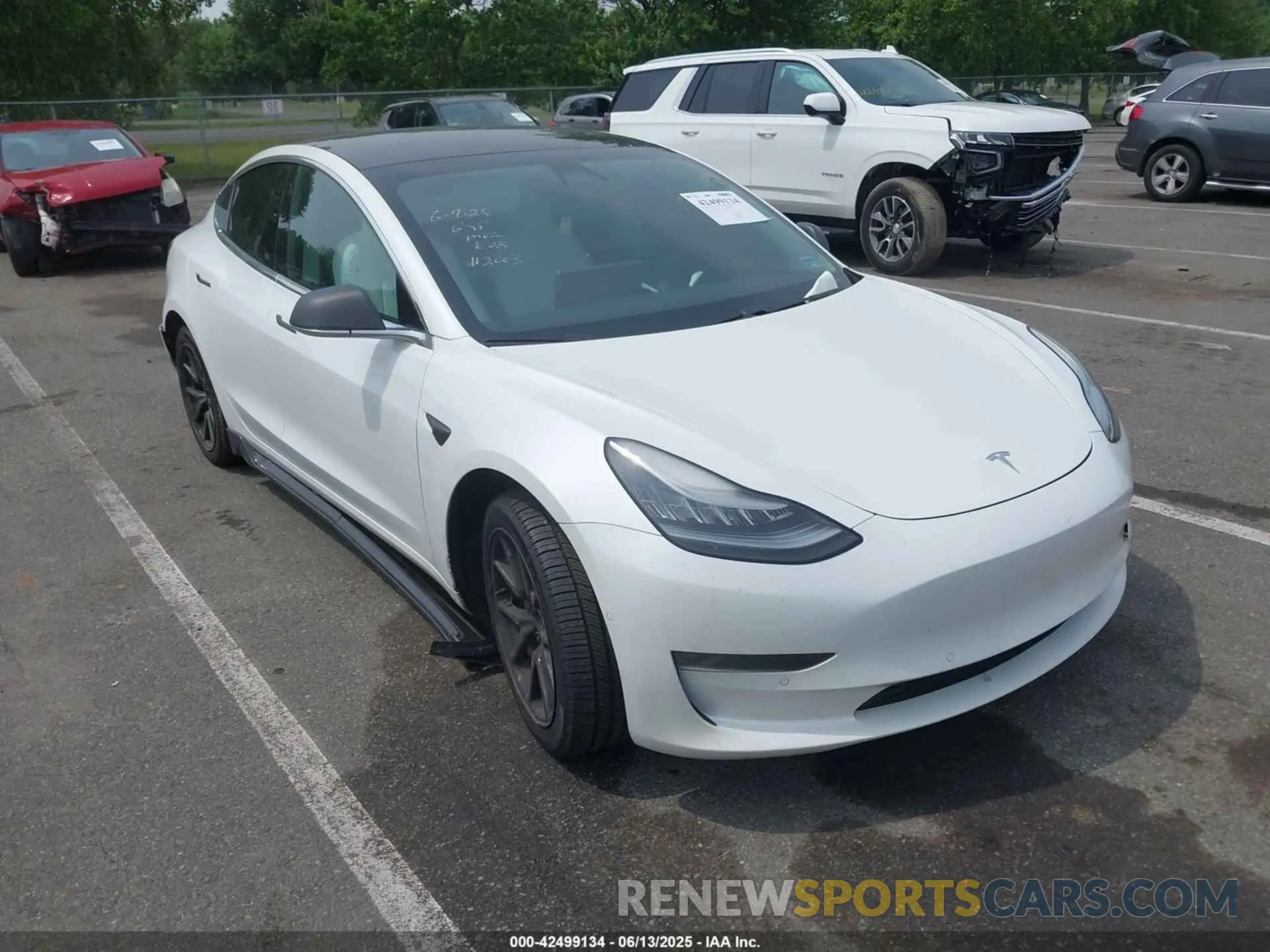 1 fotografías del automóvil dañado 5YJ3E1EB2KF452003 TESLA MODEL 3 2019
