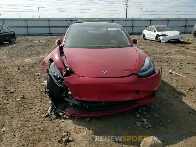 11 fotografías del automóvil dañado 5YJ3E1EB2KF453734 TESLA MODEL 3 2019