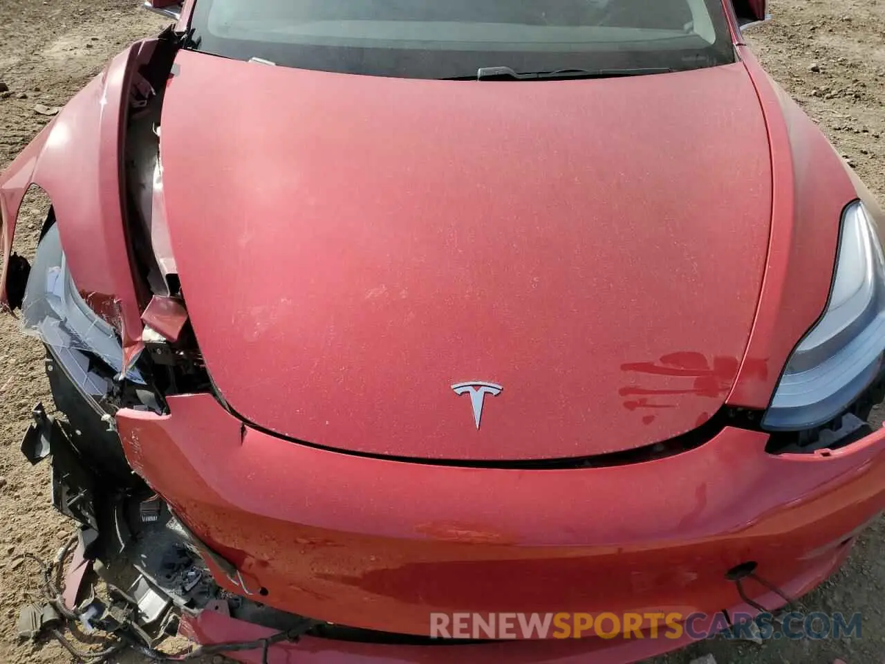 12 fotografías del automóvil dañado 5YJ3E1EB2KF453734 TESLA MODEL 3 2019