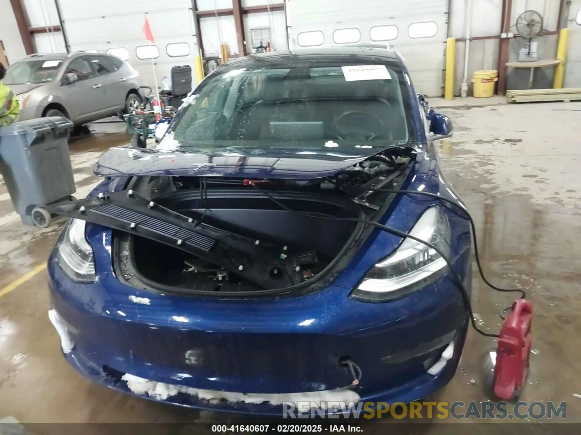 12 fotografías del automóvil dañado 5YJ3E1EB2KF453877 TESLA MODEL 3 2019