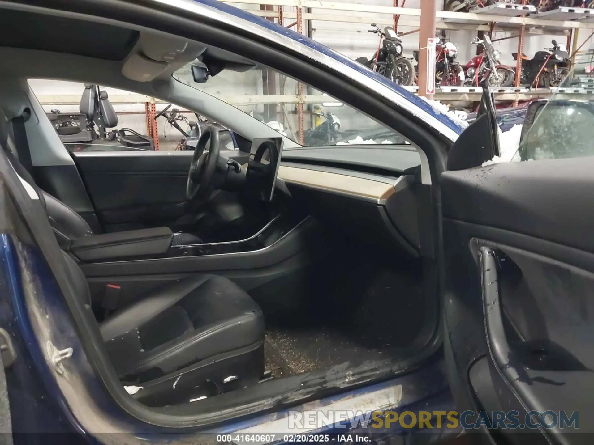5 fotografías del automóvil dañado 5YJ3E1EB2KF453877 TESLA MODEL 3 2019