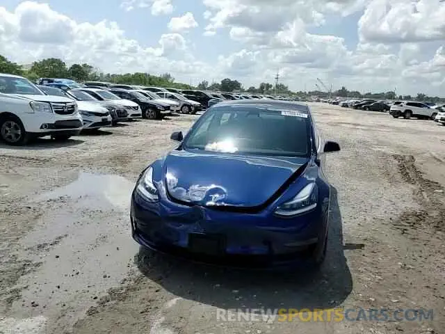 13 fotografías del automóvil dañado 5YJ3E1EB2KF465107 TESLA MODEL 3 2019