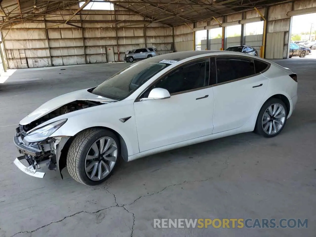 1 fotografías del automóvil dañado 5YJ3E1EB2KF512667 TESLA MODEL 3 2019