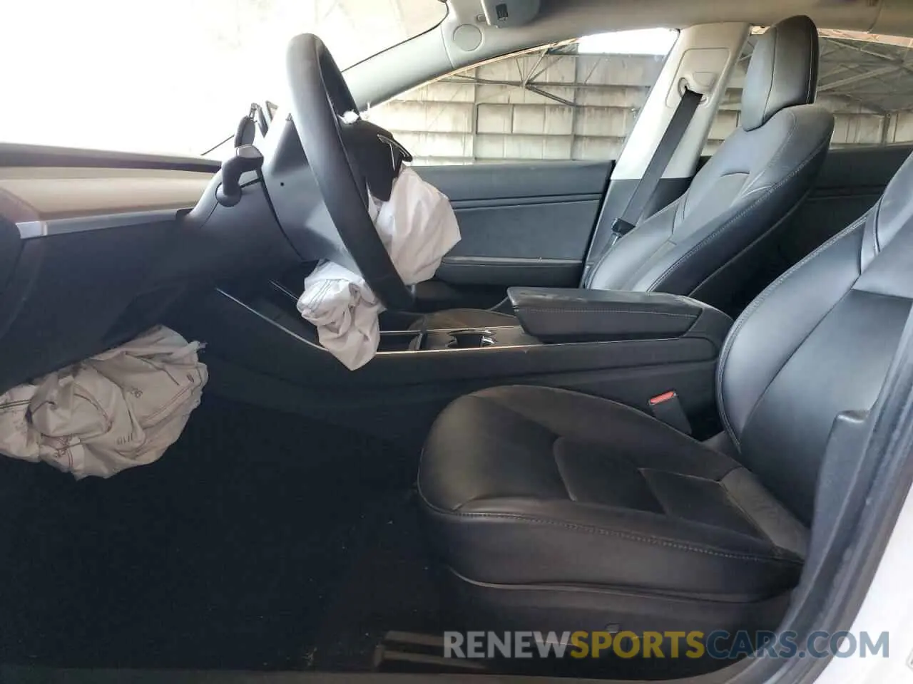 7 fotografías del automóvil dañado 5YJ3E1EB2KF512667 TESLA MODEL 3 2019