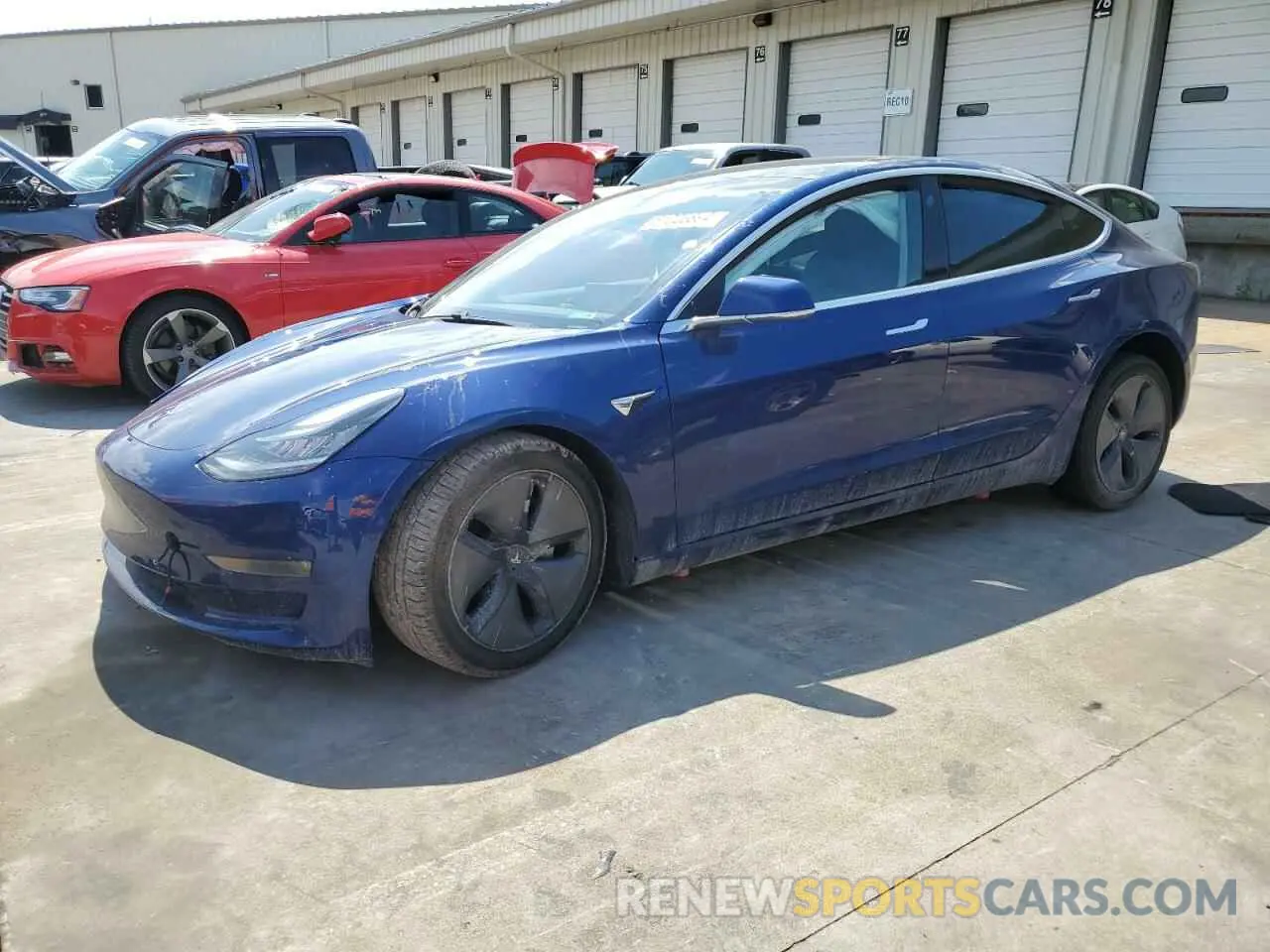 1 fotografías del automóvil dañado 5YJ3E1EB2KF533423 TESLA MODEL 3 2019