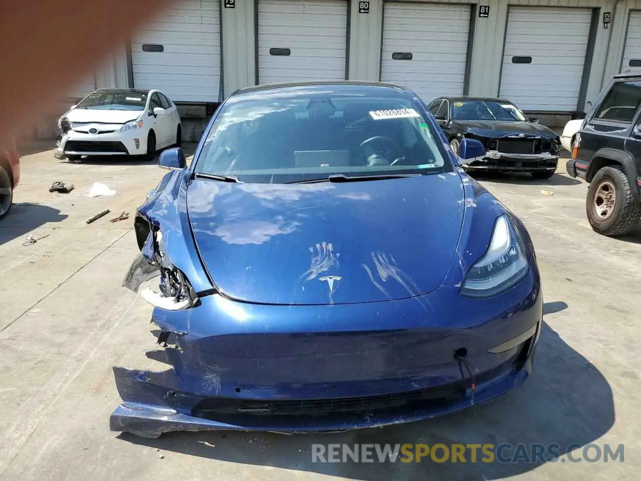 5 fotografías del automóvil dañado 5YJ3E1EB2KF533423 TESLA MODEL 3 2019