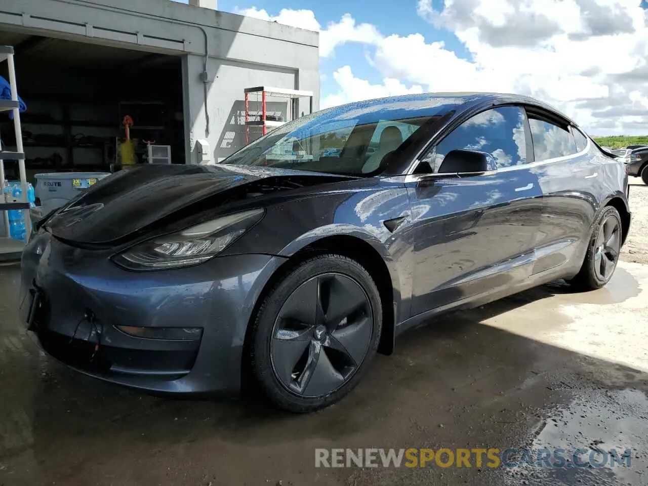1 fotografías del automóvil dañado 5YJ3E1EB3KF195045 TESLA MODEL 3 2019