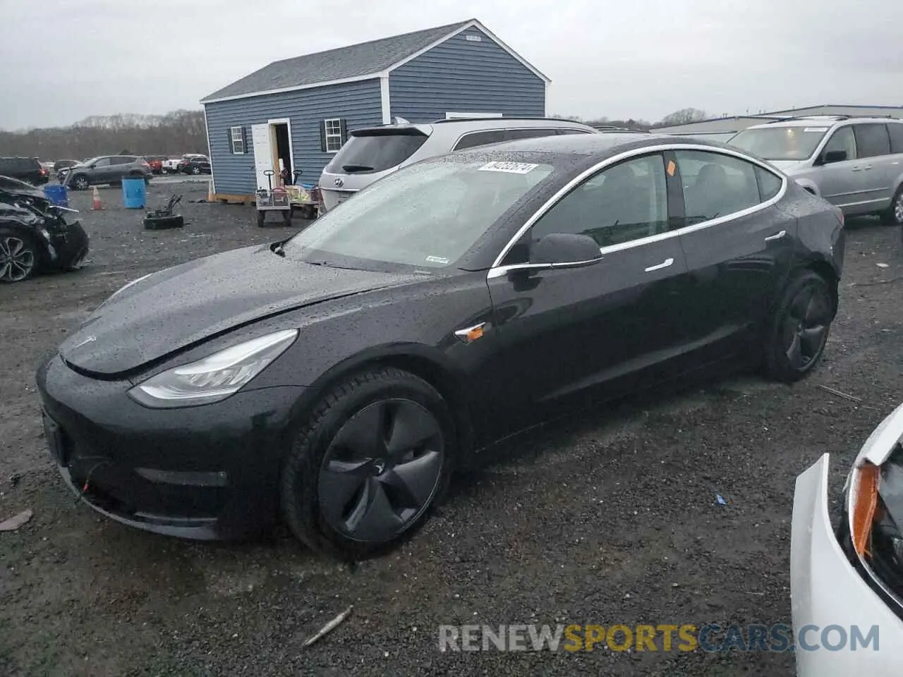 1 fotografías del automóvil dañado 5YJ3E1EB3KF198981 TESLA MODEL 3 2019