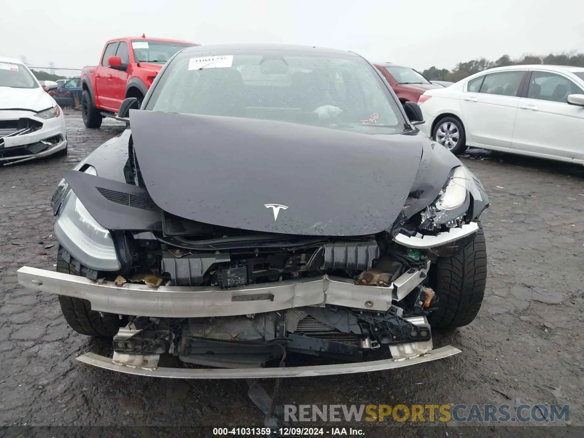 11 fotografías del automóvil dañado 5YJ3E1EB3KF385024 TESLA MODEL 3 2019