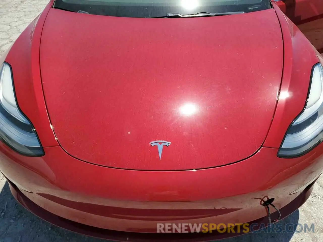 11 fotografías del automóvil dañado 5YJ3E1EB3KF392958 TESLA MODEL 3 2019