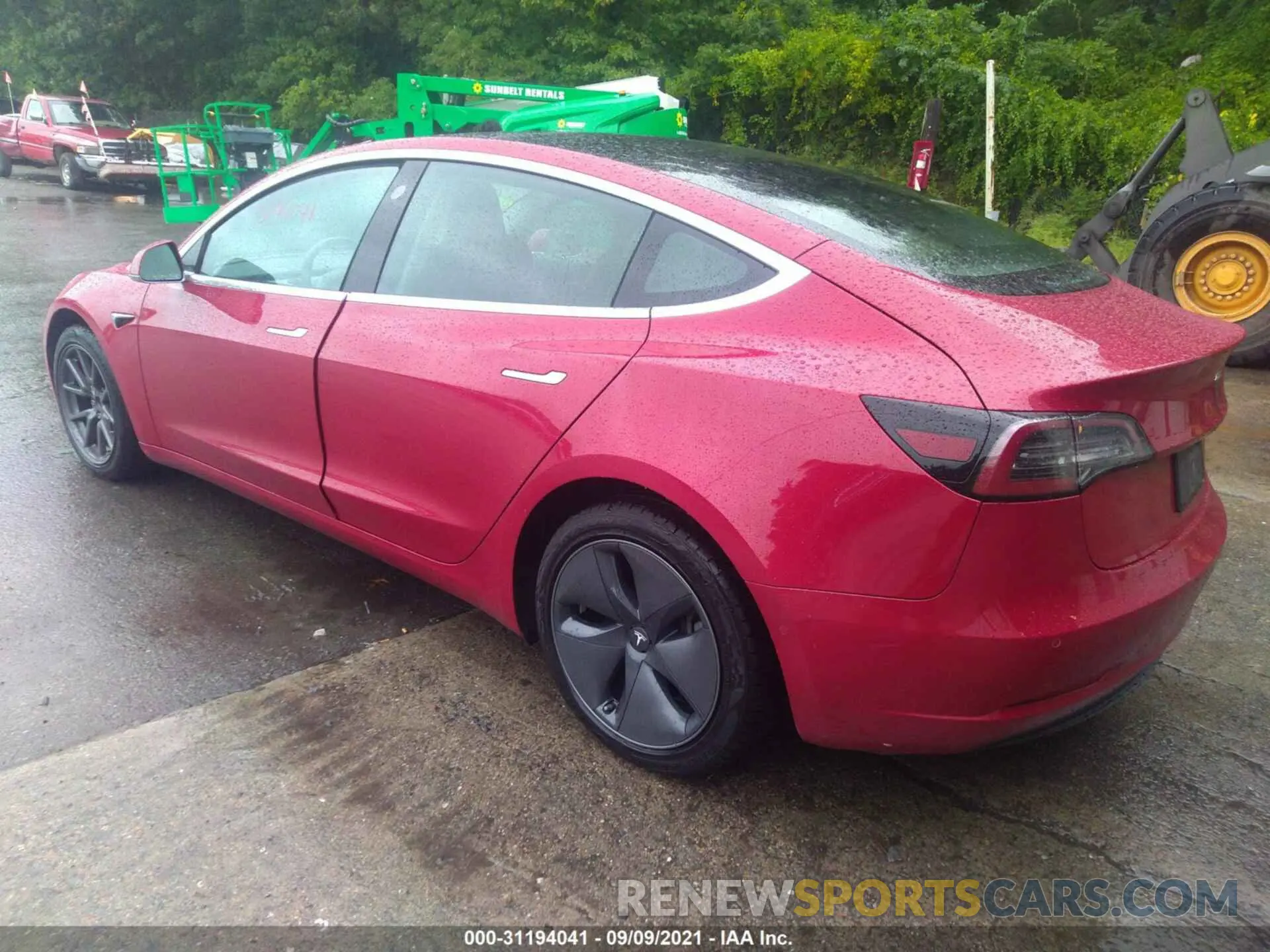 3 fotografías del automóvil dañado 5YJ3E1EB3KF418197 TESLA MODEL 3 2019