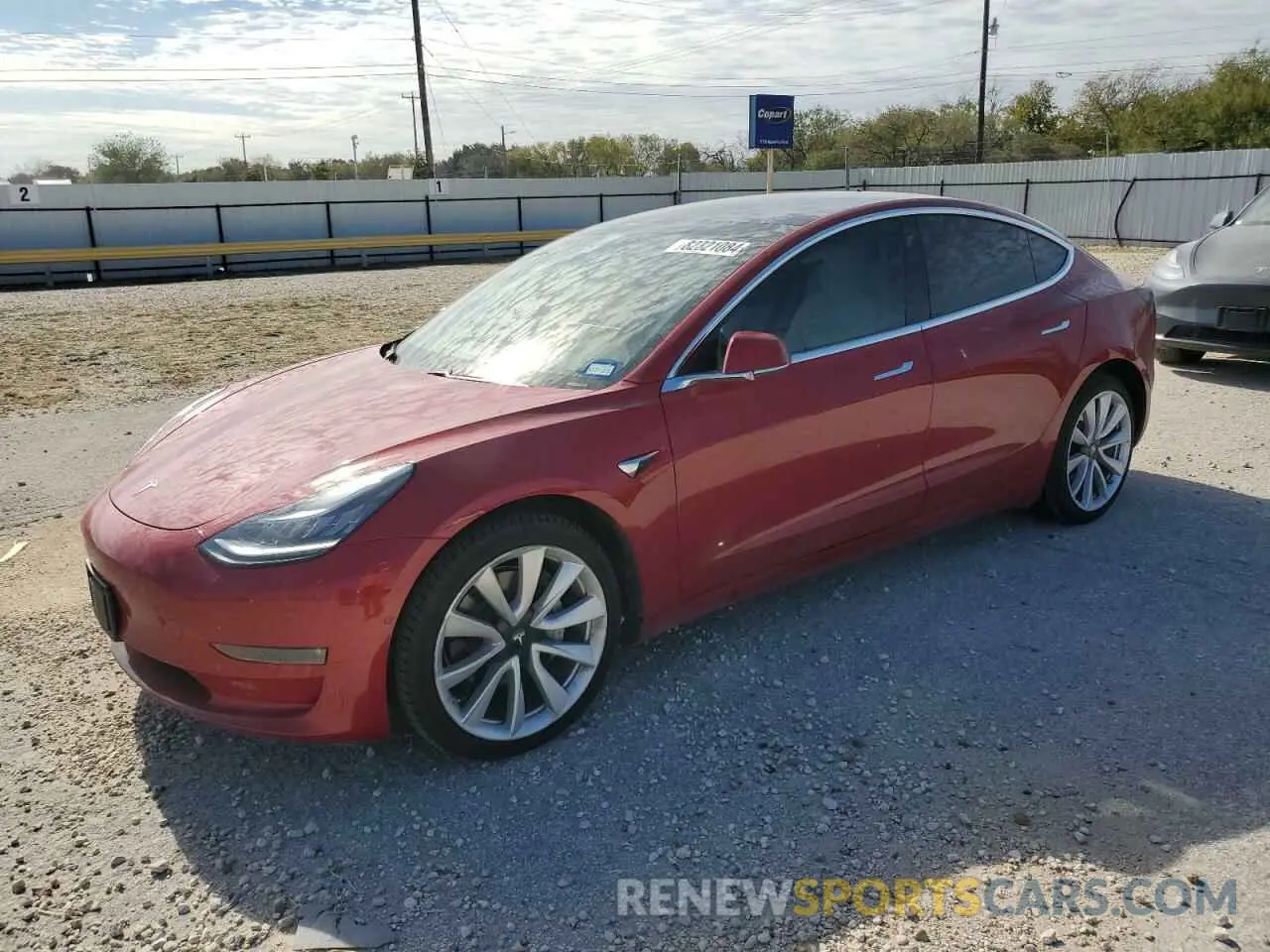 1 fotografías del automóvil dañado 5YJ3E1EB3KF421777 TESLA MODEL 3 2019