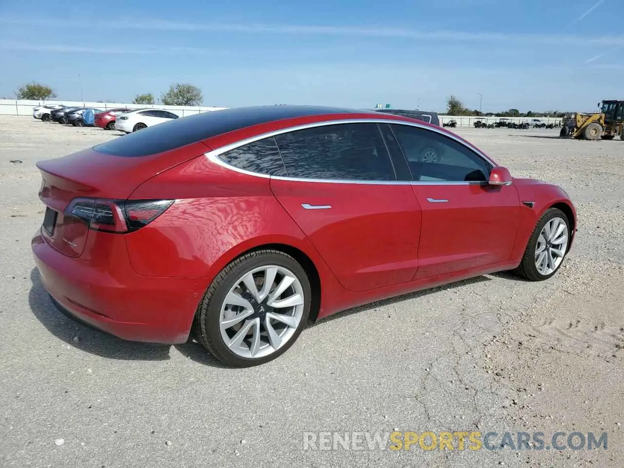 3 fotografías del automóvil dañado 5YJ3E1EB3KF421777 TESLA MODEL 3 2019