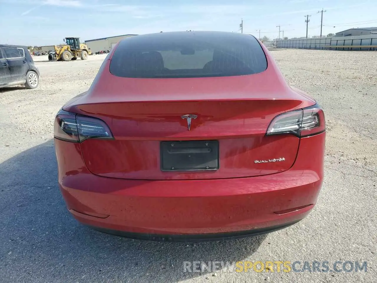 6 fotografías del automóvil dañado 5YJ3E1EB3KF421777 TESLA MODEL 3 2019