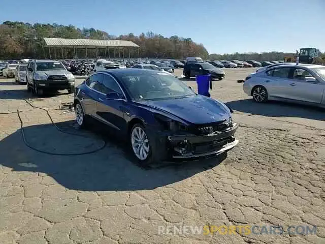 14 fotografías del automóvil dañado 5YJ3E1EB3KF423142 TESLA MODEL 3 2019