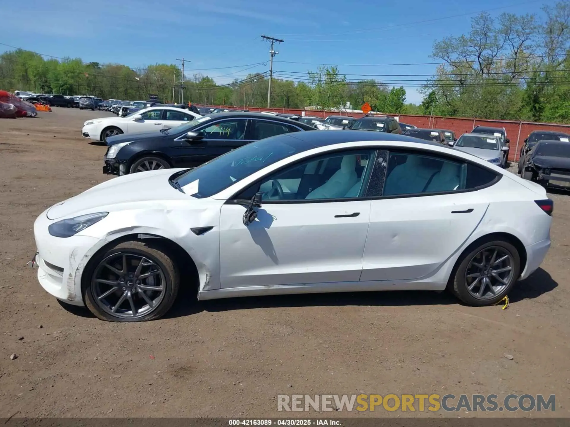 20 fotografías del automóvil dañado 5YJ3E1EB3KF450602 TESLA MODEL 3 2019
