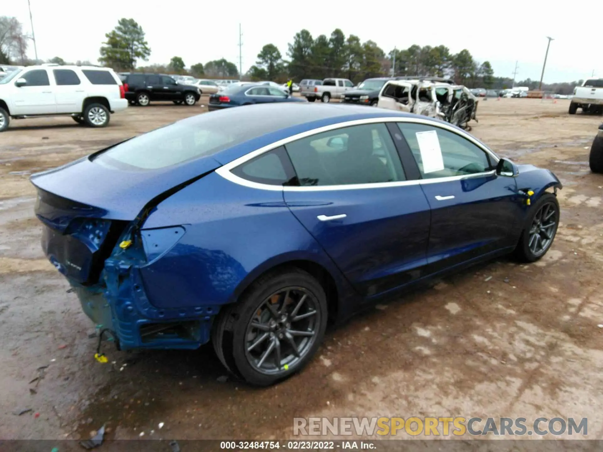 4 fotografías del automóvil dañado 5YJ3E1EB3KF452656 TESLA MODEL 3 2019