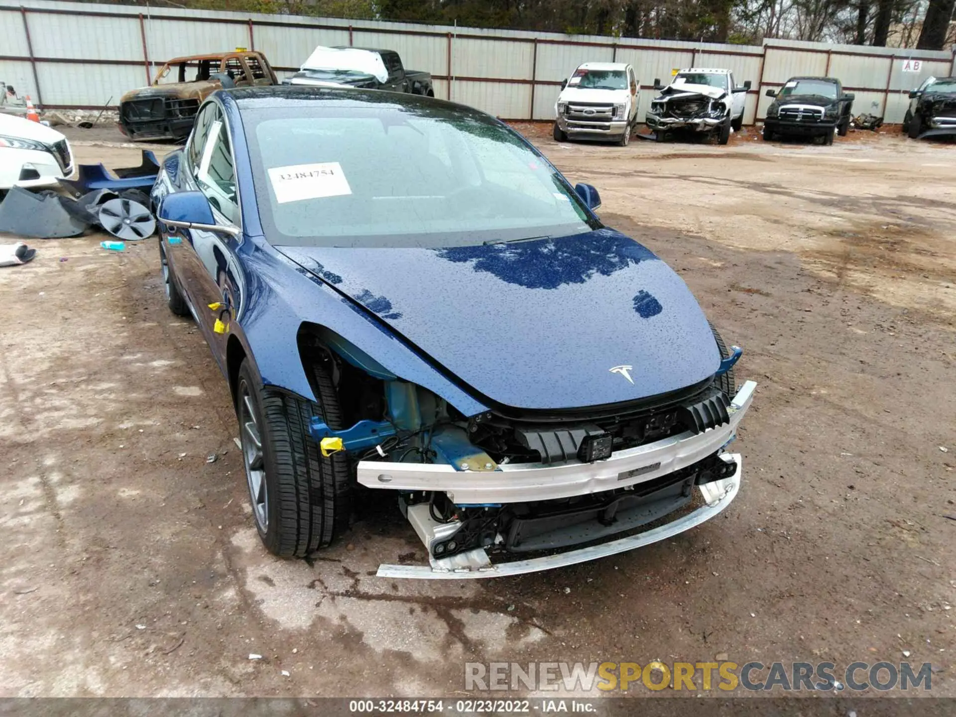 6 fotografías del automóvil dañado 5YJ3E1EB3KF452656 TESLA MODEL 3 2019