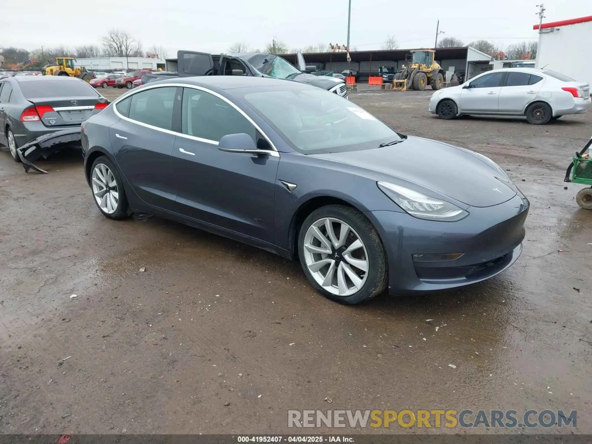 1 fotografías del automóvil dañado 5YJ3E1EB3KF469294 TESLA MODEL 3 2019