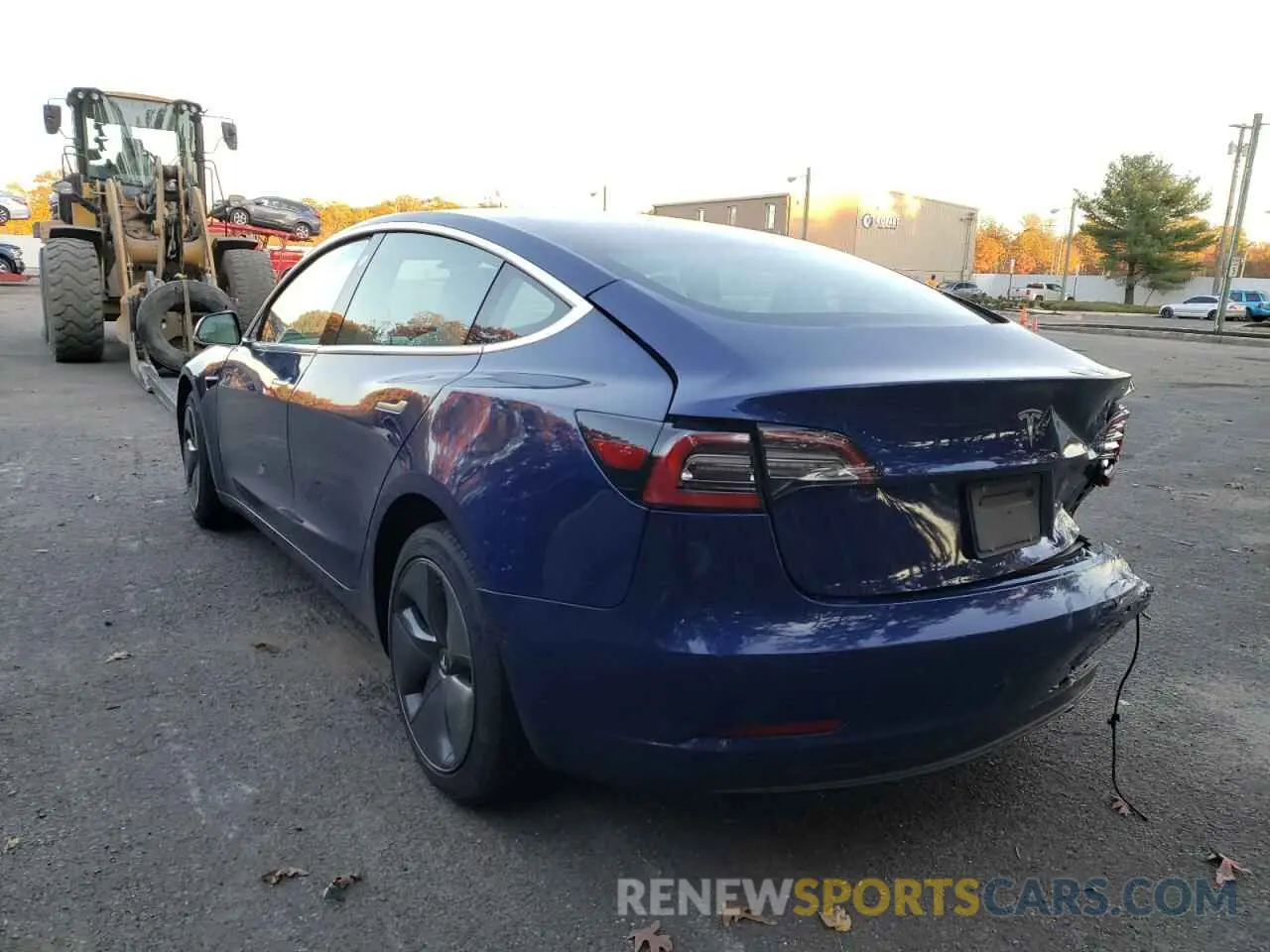 3 fotografías del automóvil dañado 5YJ3E1EB3KF477508 TESLA MODEL 3 2019