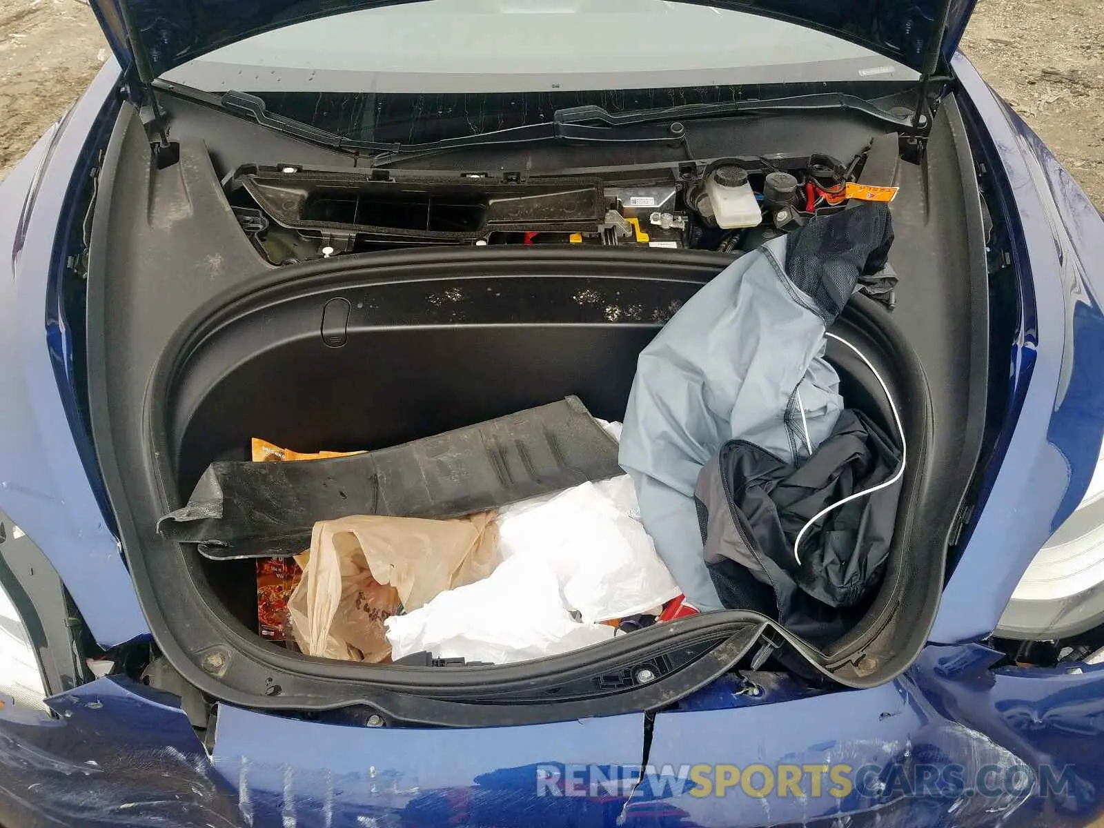7 fotografías del automóvil dañado 5YJ3E1EB4KF191327 TESLA MODEL 3 2019