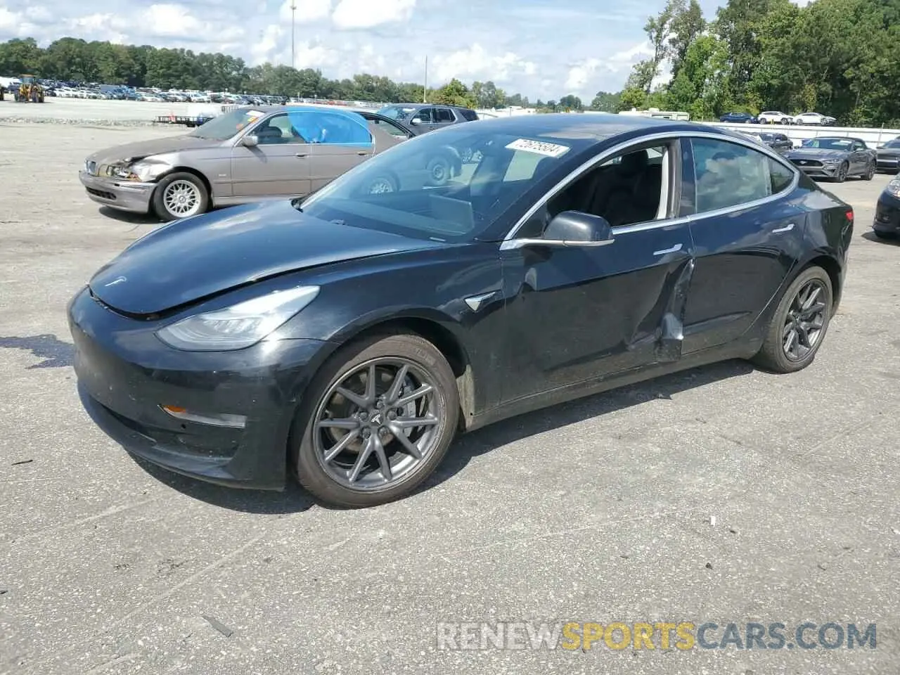 1 fotografías del automóvil dañado 5YJ3E1EB4KF385727 TESLA MODEL 3 2019