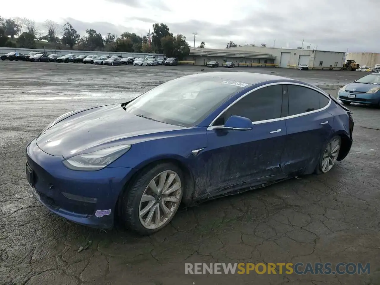 1 fotografías del automóvil dañado 5YJ3E1EB4KF406642 TESLA MODEL 3 2019